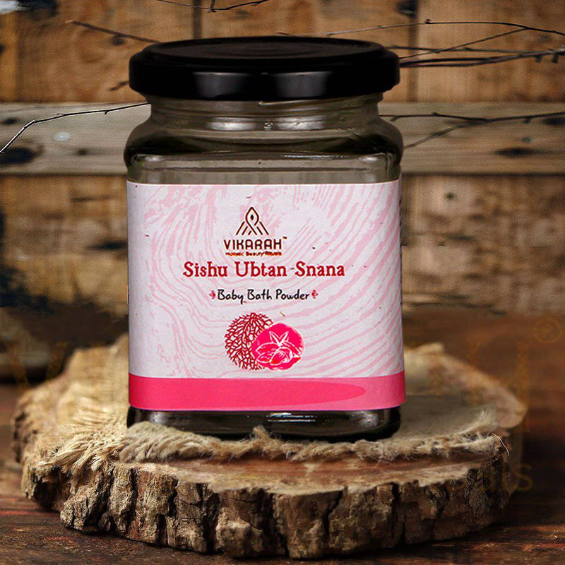 Buy Sishu Ubtan Snana - Baby Cleansing Powder - 100g | Shop Verified Sustainable Body Bathing Powder on Brown Living™
