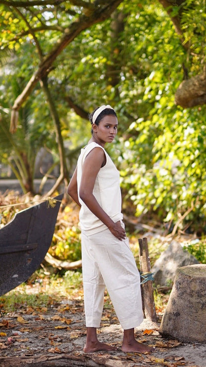 Sleeveless Cordruoy Top – Womens Top on Brown Living™. SKU: pH118_24BL8422. Img 2.