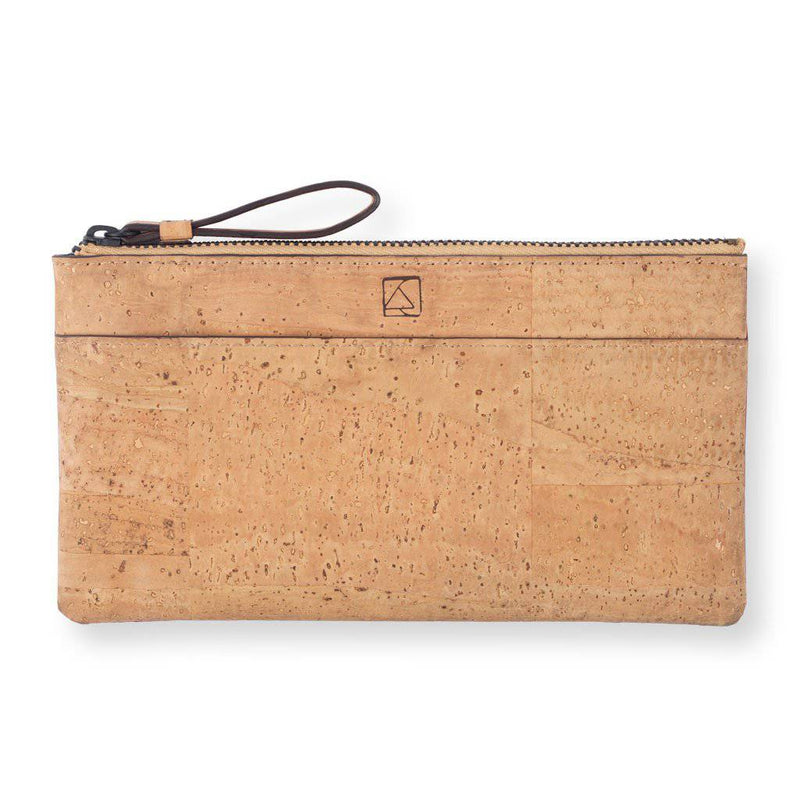 Buy Slim Kim Minimal Wallet - Natural + Maroon | Shop Verified Sustainable Products on Brown Living