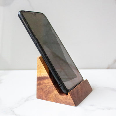 Slope Rosewood Mobile Stand – Desk Accessories on Brown Living™. SKU: MS0101. Img 1.