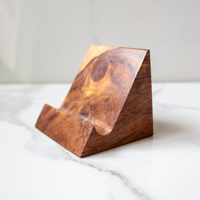Slope Rosewood Mobile Stand – Desk Accessories on Brown Living™. SKU: MS0101. Img 2.