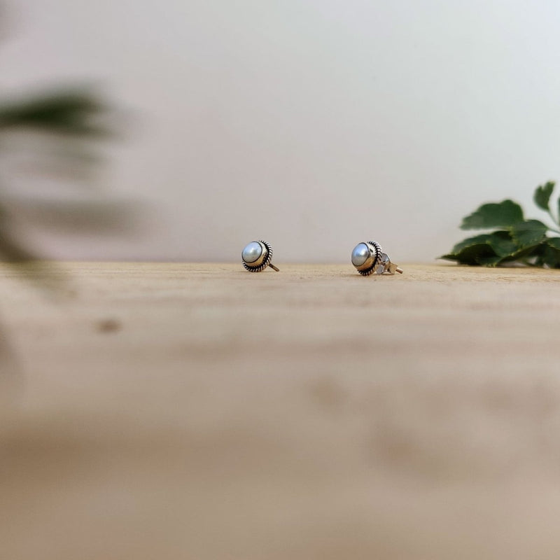 Buy Small 92.5 Sterling Silver Studs | Shop Verified Sustainable Womens earrings on Brown Living™