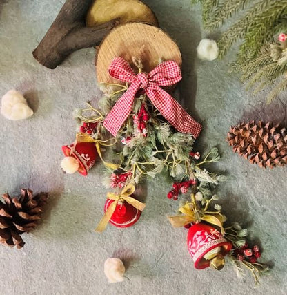 Snow & Glitter Jingle Bell | Home Decor | Verified Sustainable by Brown Living™