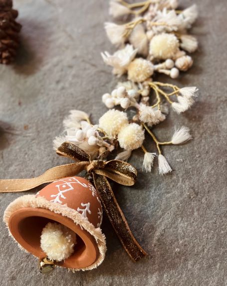 Buy Snow & Glitter Jingle Bell | Home Decor | Shop Verified Sustainable Decor & Artefacts on Brown Living™