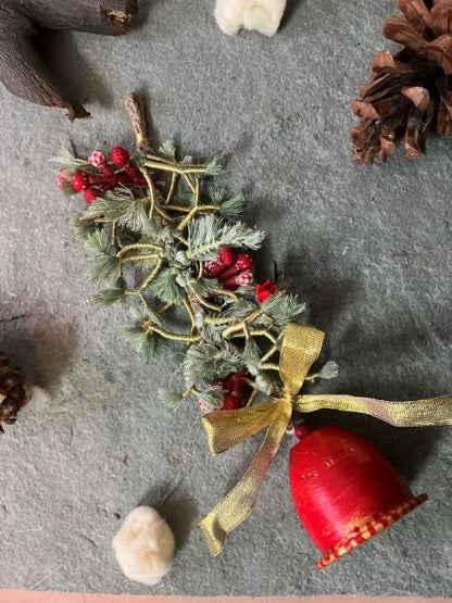 Snow & Glitter Jingle Bell | Home Decor | Verified Sustainable by Brown Living™