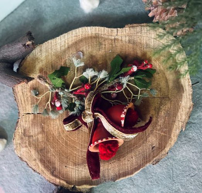 Snow & Glitter Jingle Bell | Home Decor | Verified Sustainable by Brown Living™