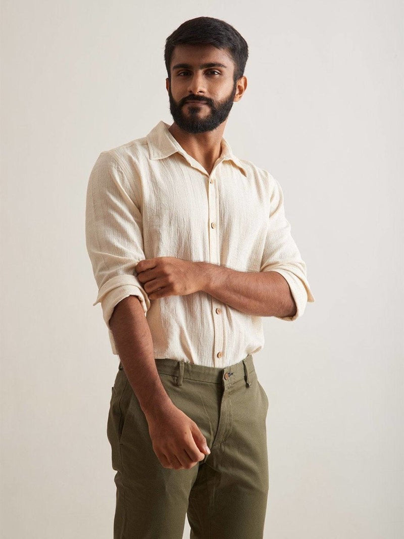Buy Snow Valley Shirt for Men | Made with Kala Cotton | Shop Verified Sustainable Mens Shirt on Brown Living™