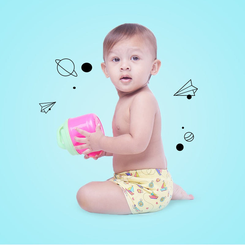 Buy Snug Potty Training Pull-up Pants for Babies/ Toddlers/Kids. | 100% Pure Cotton | (Size 1, Fits 1-2 years) | Snug Farm Pack of 2 | Shop Verified Sustainable Products on Brown Living