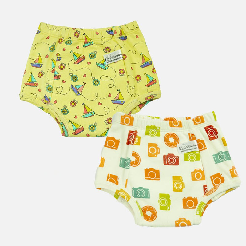 Buy Snug Potty Training Pull-up Pants for Babies/ Toddlers/Kids. | 100% Pure Cotton | (Size 2, Fits 2 years – 3 years) | Pack of 2 | Shop Verified Sustainable Baby Nappies on Brown Living™
