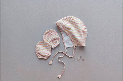 Soak Cap & Mittens Set – Kids Cap on Brown Living™. SKU: 067 - 03559 - C1BMSOMIE17NB. Img 2.