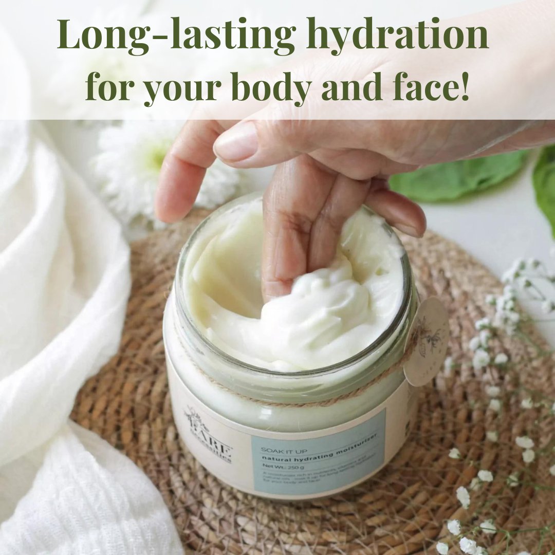 Soak It Up Hydrating Moisturiser | Lightweight Body Lotion - 250g | Verified Sustainable by Brown Living™