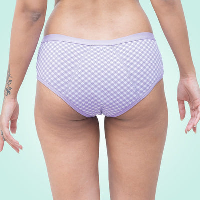 Organic Reusable/Washable/Leakproof/Absorbent Period Panty (Hipster) – Womens Underwear on Brown Living™. SKU: ORGHIPSTERS_24BL3277. Img 5.