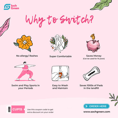 Reusable Silicone Menstrual Cup Women | FDA Approved – Menstrual Cup on Brown Living™. SKU: S.Cup - S. Img 7.