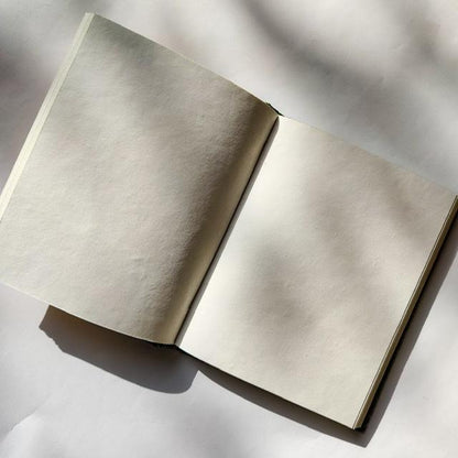Soft Cover Handmade Notebooks | Blue Floral | Verified Sustainable by Brown Living™