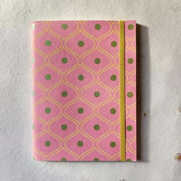Buy Soft Cover Handmade Notebooks | Pink | Shop Verified Sustainable Notebooks & Notepads on Brown Living™