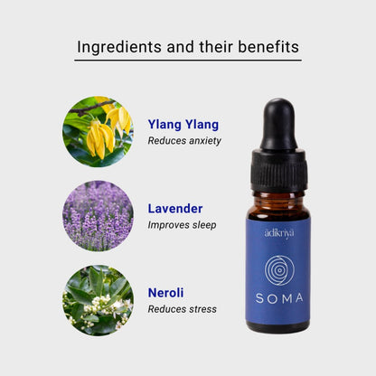 Soma Dropper Restorative Essential Oil Blend | Verified Sustainable by Brown Living™