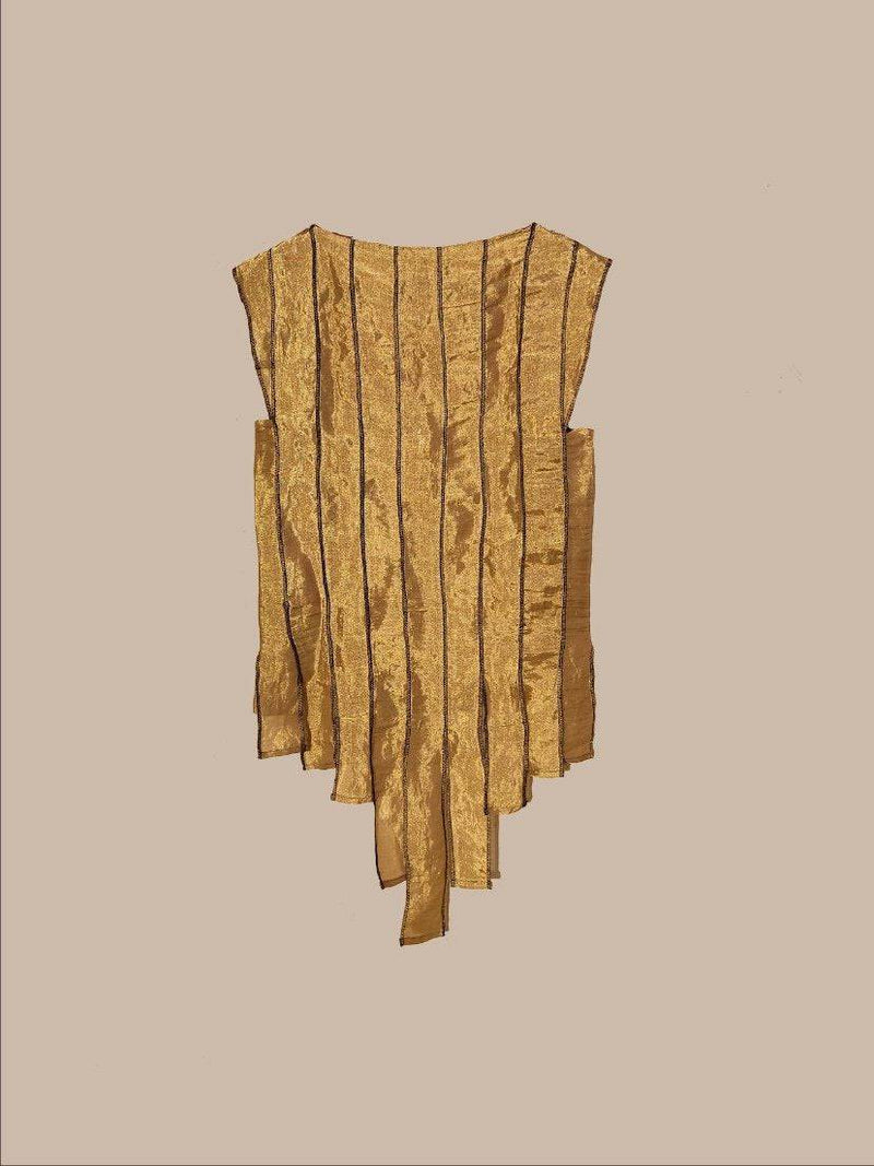 Buy Son Champa Zerowaste Vest | Shop Verified Sustainable Womens Top on Brown Living™