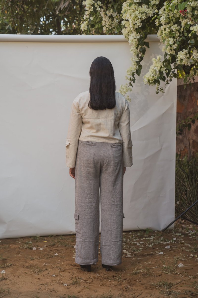 Buy Sonder Hand Spun Cropped Jacket | Shop Verified Sustainable Products on Brown Living