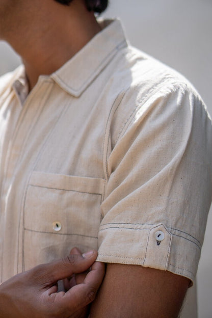 Sonder Cotton Four Pocket Shirt | Verified Sustainable by Brown Living™