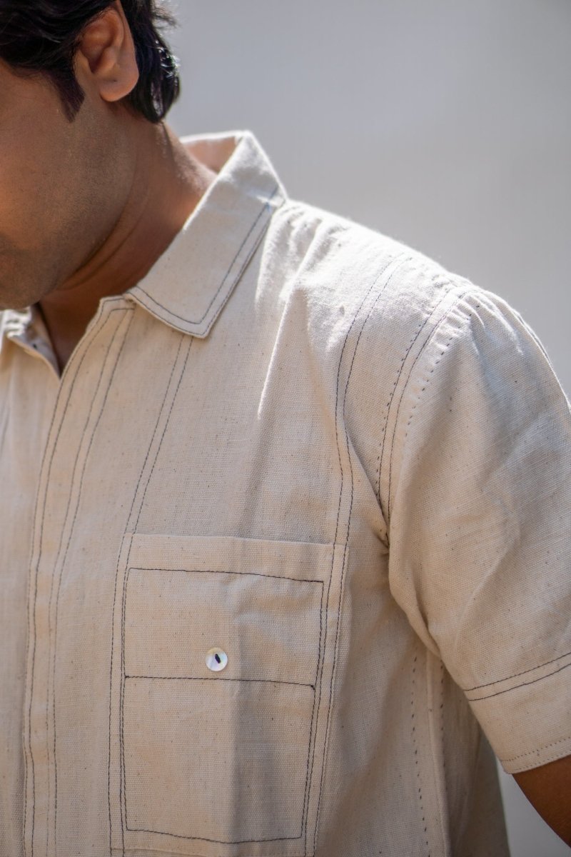 Sonder Cotton Four Pocket Shirt | Verified Sustainable by Brown Living™