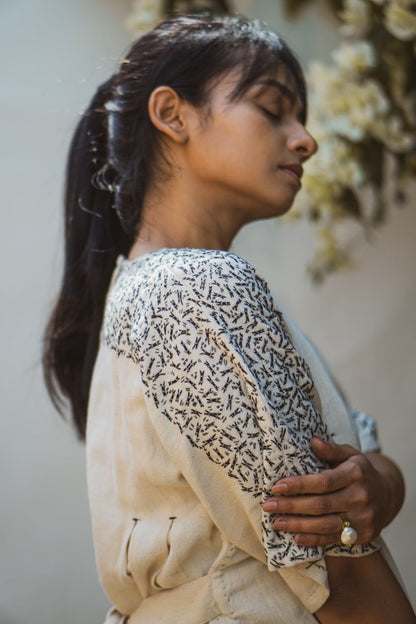 Sonder Kimono Cotton Blouse | Verified Sustainable by Brown Living™