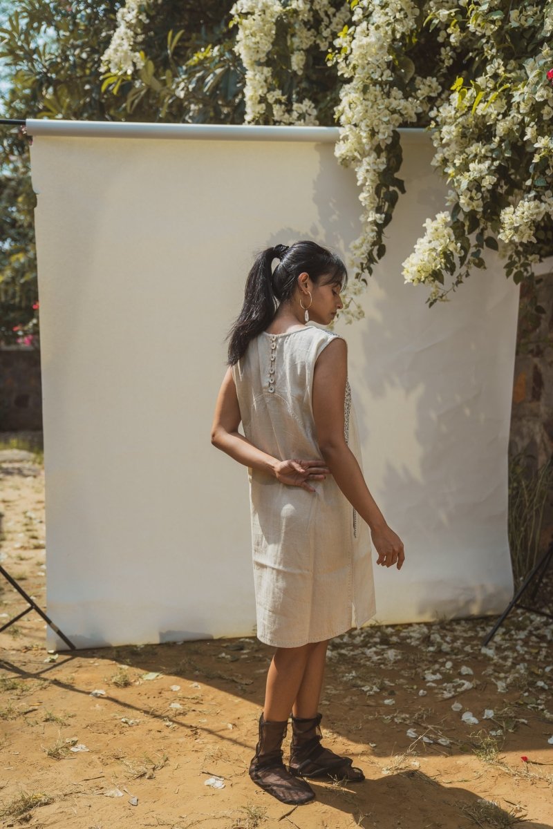 Sonder Cotton Shift Dress | Verified Sustainable by Brown Living™