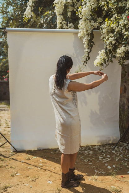 Sonder Cotton Shift Dress | Verified Sustainable by Brown Living™