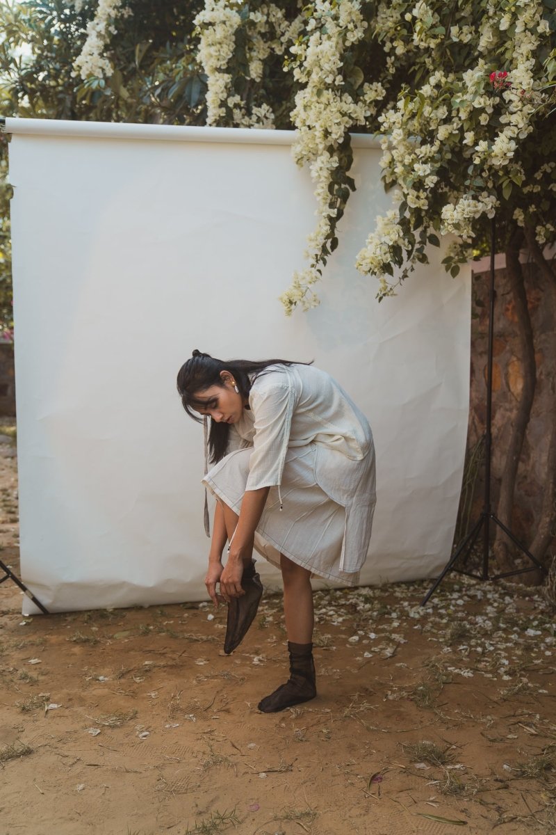 Buy Sonder Layered Cotton Skirt | Shop Verified Sustainable Womens Skirt on Brown Living™