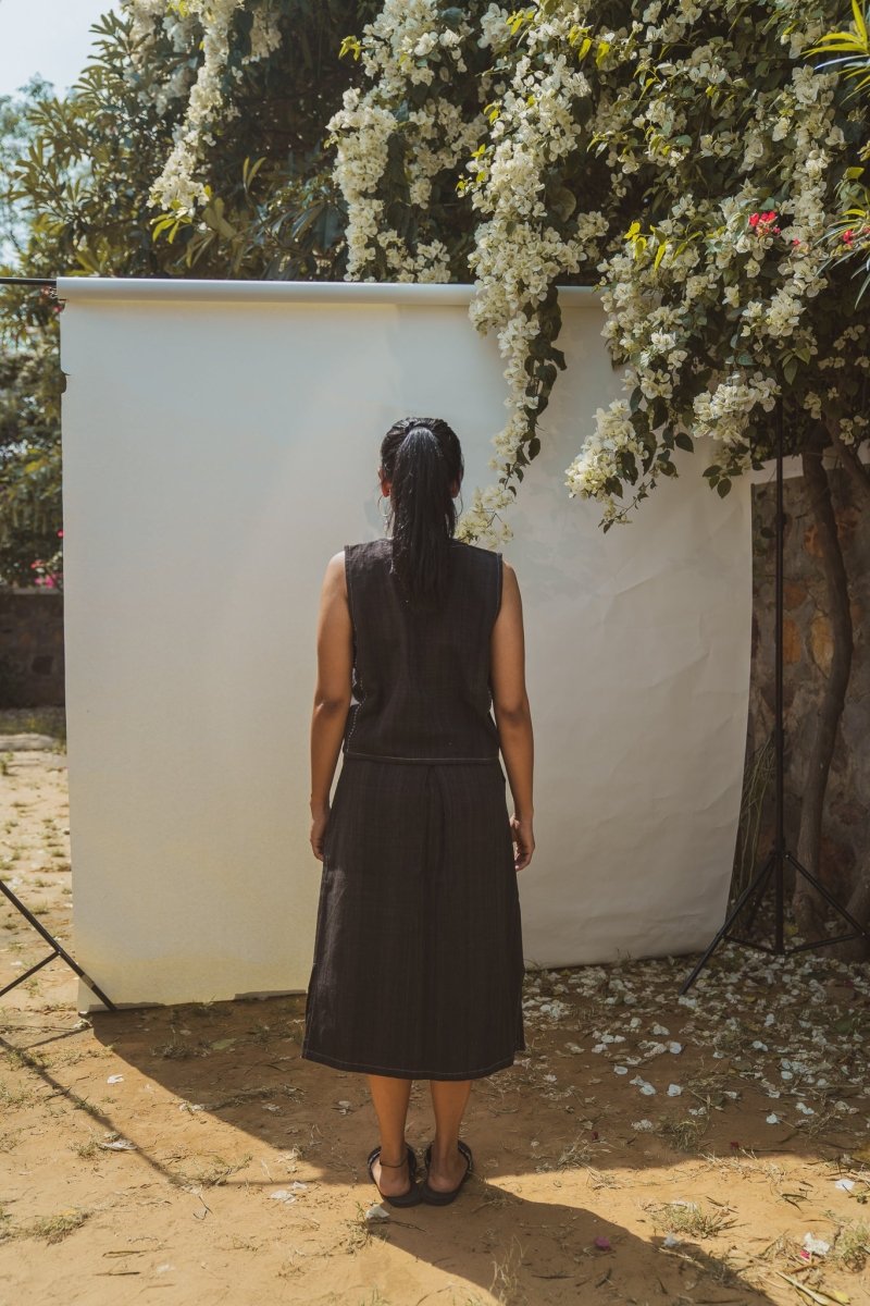 Buy Sonder Long Cotton Skirt | Shop Verified Sustainable Womens Skirt on Brown Living™