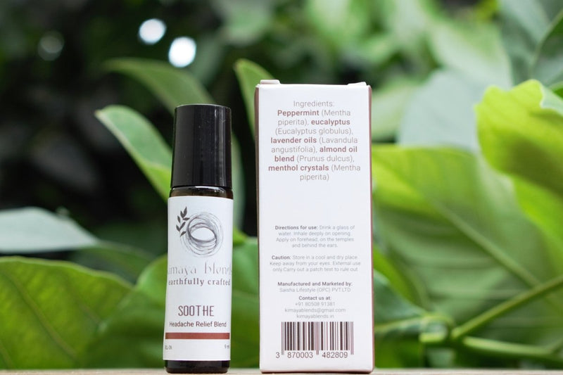 Buy Soothe- Headache relief blend | Peppermint & Eucalyptus | Shop Verified Sustainable Essential Oils on Brown Living™