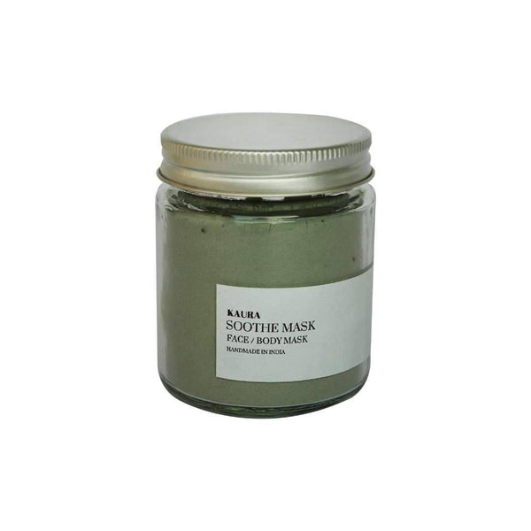 Buy Soothe Mask - French Green Clay + Spirulina | Shop Verified Sustainable Face Pack on Brown Living™