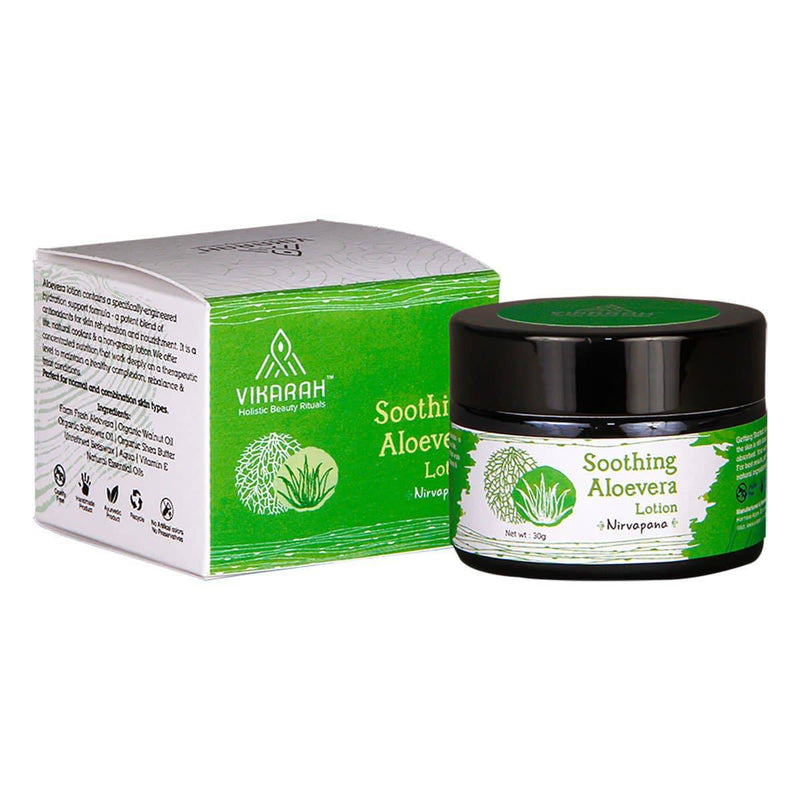 Buy Soothing Aloevera Lotion | Shop Verified Sustainable Face Moisturizer on Brown Living™