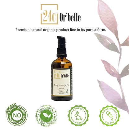 Soothing Body Massage Oil - 100 ml | Verified Sustainable by Brown Living™