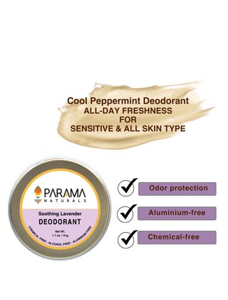 Buy Soothing Lavender Deodorant - 31g | Shop Verified Sustainable Deodorant on Brown Living™