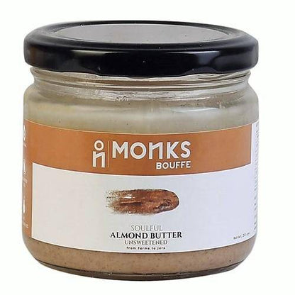 Soulful Creamy Almond Butter - Unsweetened | Verified Sustainable by Brown Living™