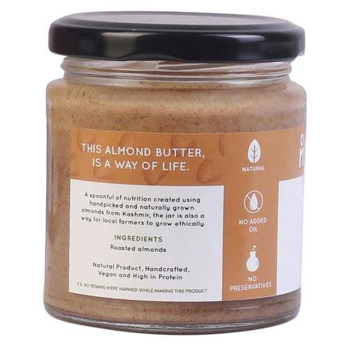 Soulful Creamy Almond Butter - Unsweetened | Verified Sustainable by Brown Living™