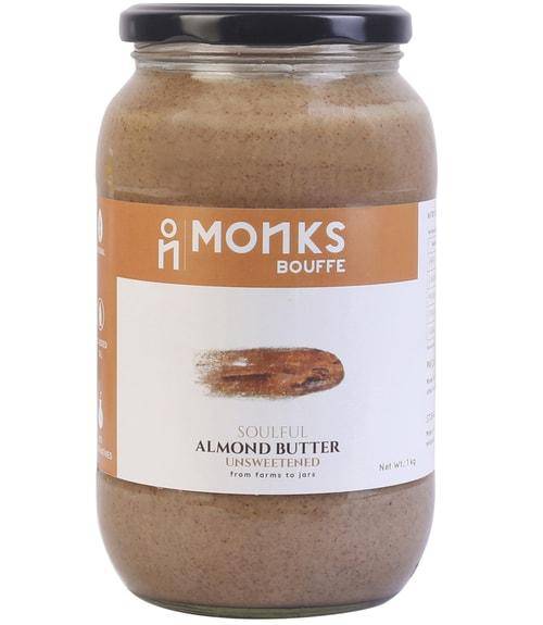 Soulful Creamy Almond Butter - Unsweetened | Verified Sustainable by Brown Living™