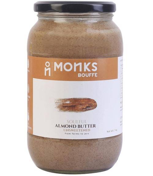 Buy Soulful Creamy Almond Butter - Unsweetened | Shop Verified Sustainable Products on Brown Living