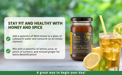 South Indian Wild Honey | Made In Small Batches – Honey & Syrups on Brown Living™. SKU: SIWH250GM. Img 3.