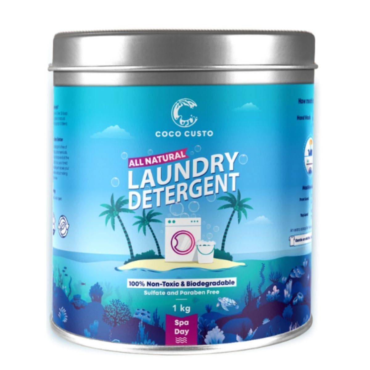 Spa Day Natural Laundry Detergent with Refill Pack - 4 - 6 Kg | Verified Sustainable by Brown Living™