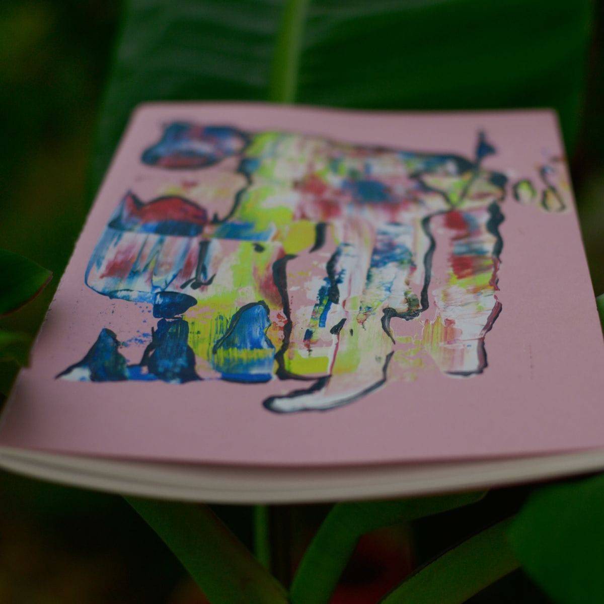 Spaceman Hand - Painted Notebook | Verified Sustainable by Brown Living™