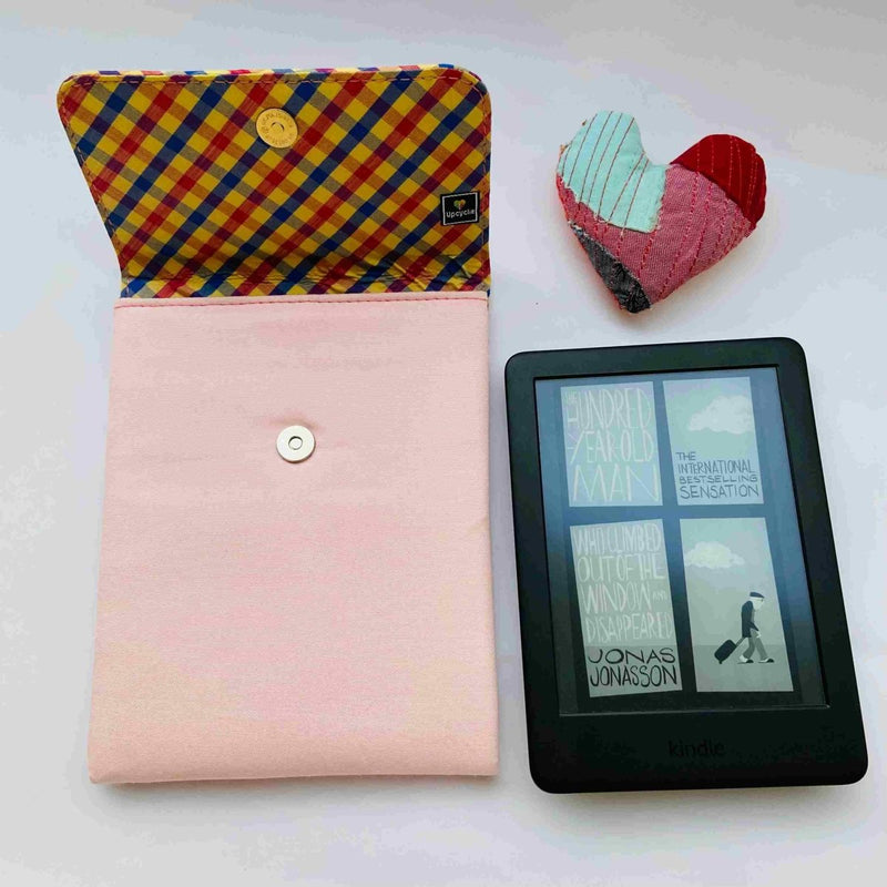 Buy Special Pink Kindle Paperwhite Sleeve- Checkers | Shop Verified Sustainable Tech Accessories on Brown Living™