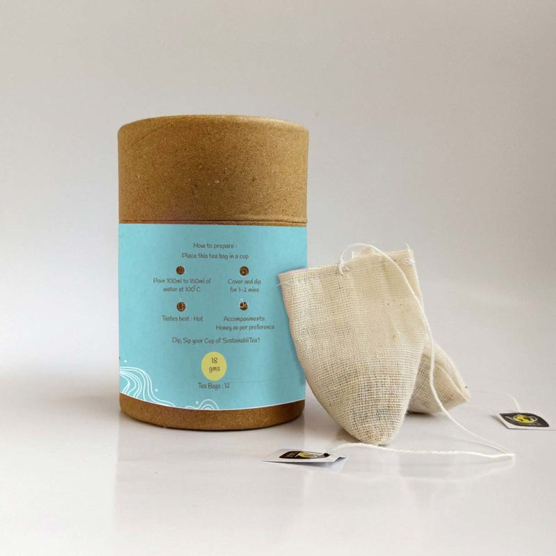 Buy Splendid Spearmint Herbal Tea Bags - 18gms | Shop Verified Sustainable Tea on Brown Living™