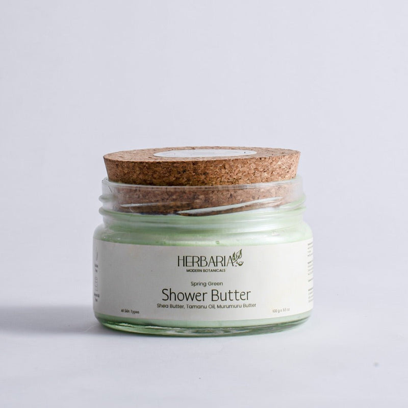 Spring Green- 100% Vegan Shower Butter- 120g | Verified Sustainable Body Wash on Brown Living™