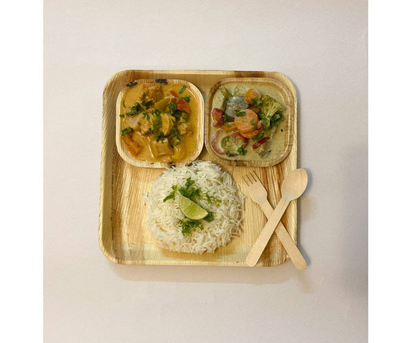 Buy Square Party Pack - 100% Biodegradable Tableware | Shop Verified Sustainable Table Essentials on Brown Living™