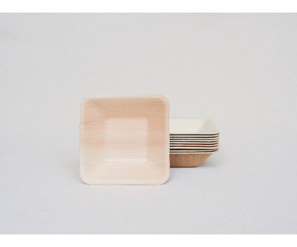 Square Party Pack - 100% Biodegradable Tableware | Verified Sustainable by Brown Living™