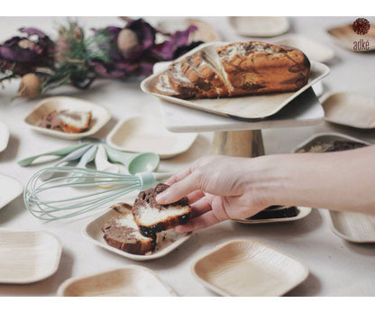 Square Party Pack - 100% Biodegradable Tableware | Verified Sustainable by Brown Living™