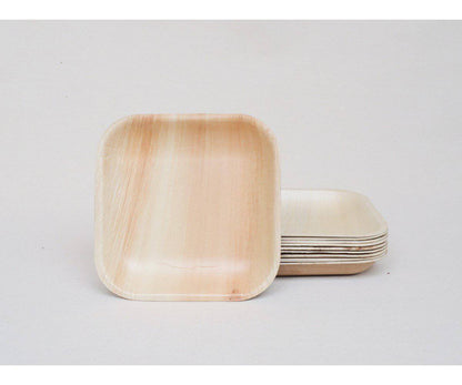 Square Party Pack - 100% Biodegradable Tableware | Verified Sustainable by Brown Living™