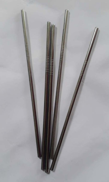 Stainless steel straws - with sisal cleaner | Verified Sustainable by Brown Living™