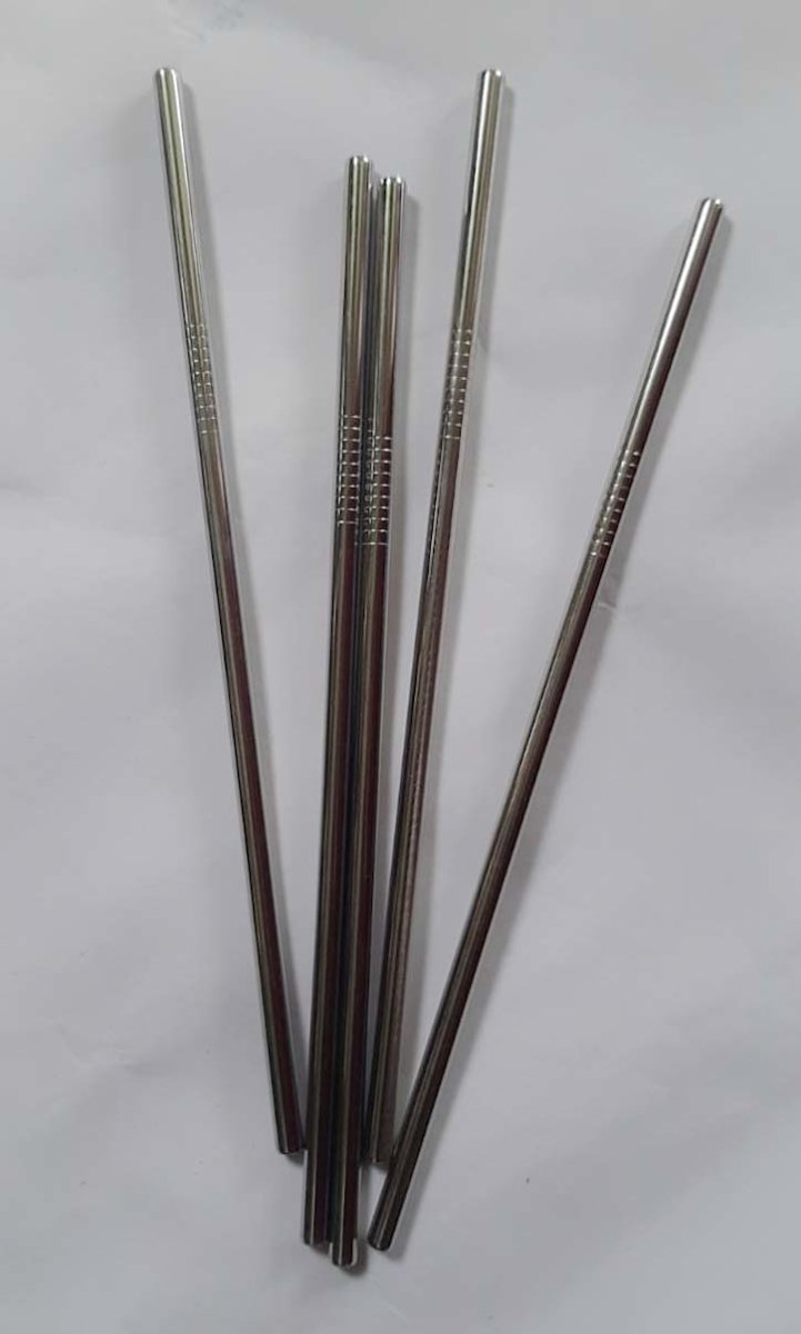 Buy Stainless steel straws - with sisal cleaner | Shop Verified Sustainable Straw on Brown Living™